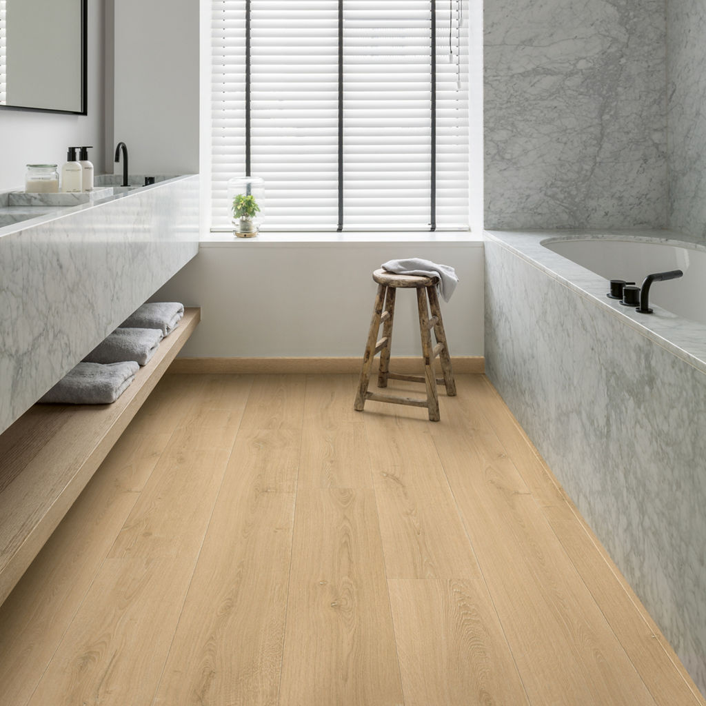 Quick-Step - Geborstelde naturelle eik - Laminaat - Afbeelding 5