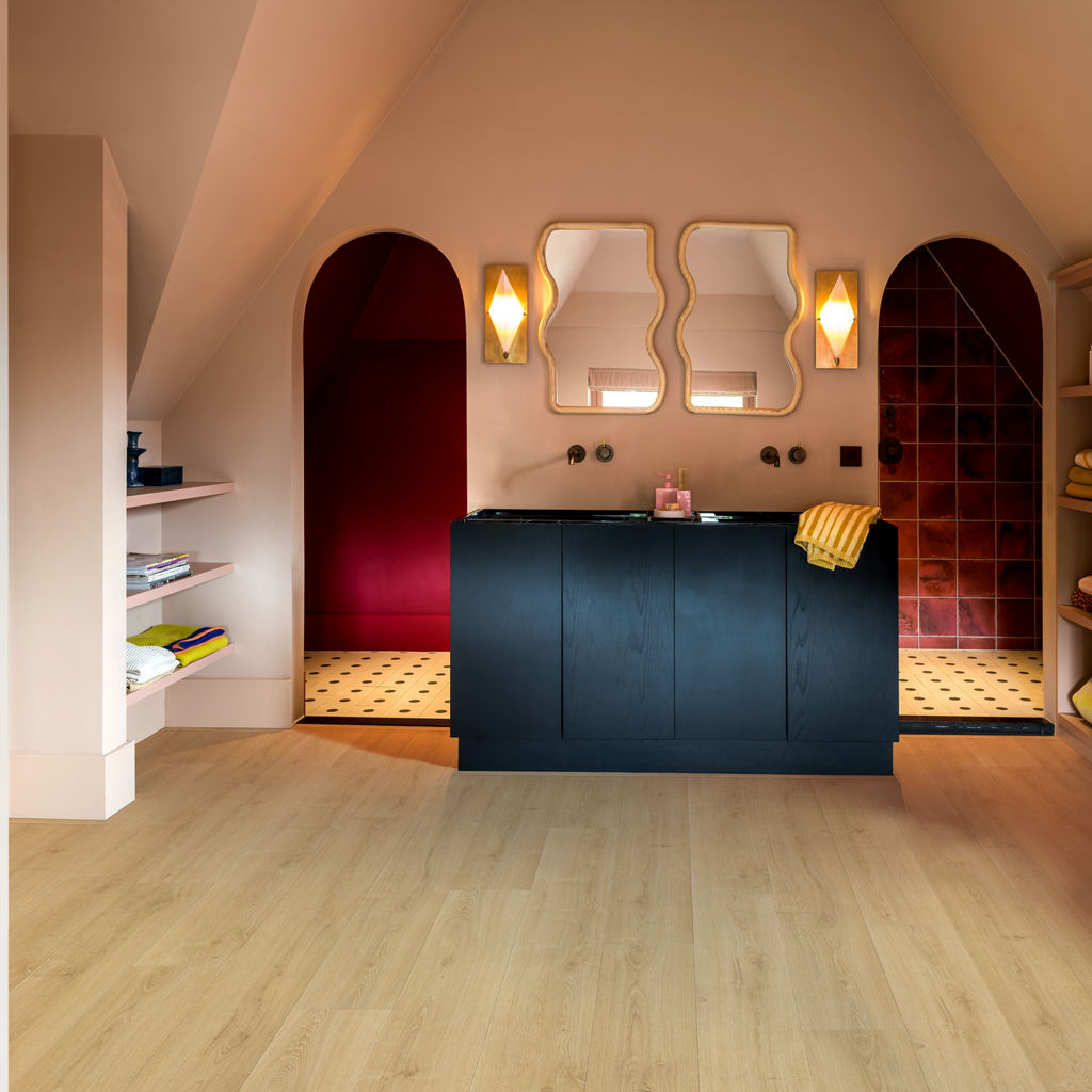 Quick-Step - Geborstelde naturelle eik - Laminaat - Afbeelding 7