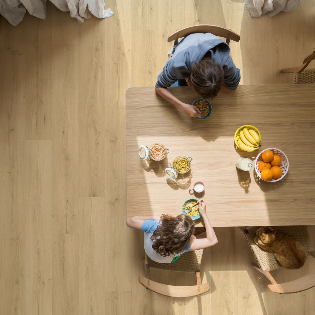 Quick-Step - Geborstelde beige eik - PVC Plak - PVC Plak - Afbeelding 2