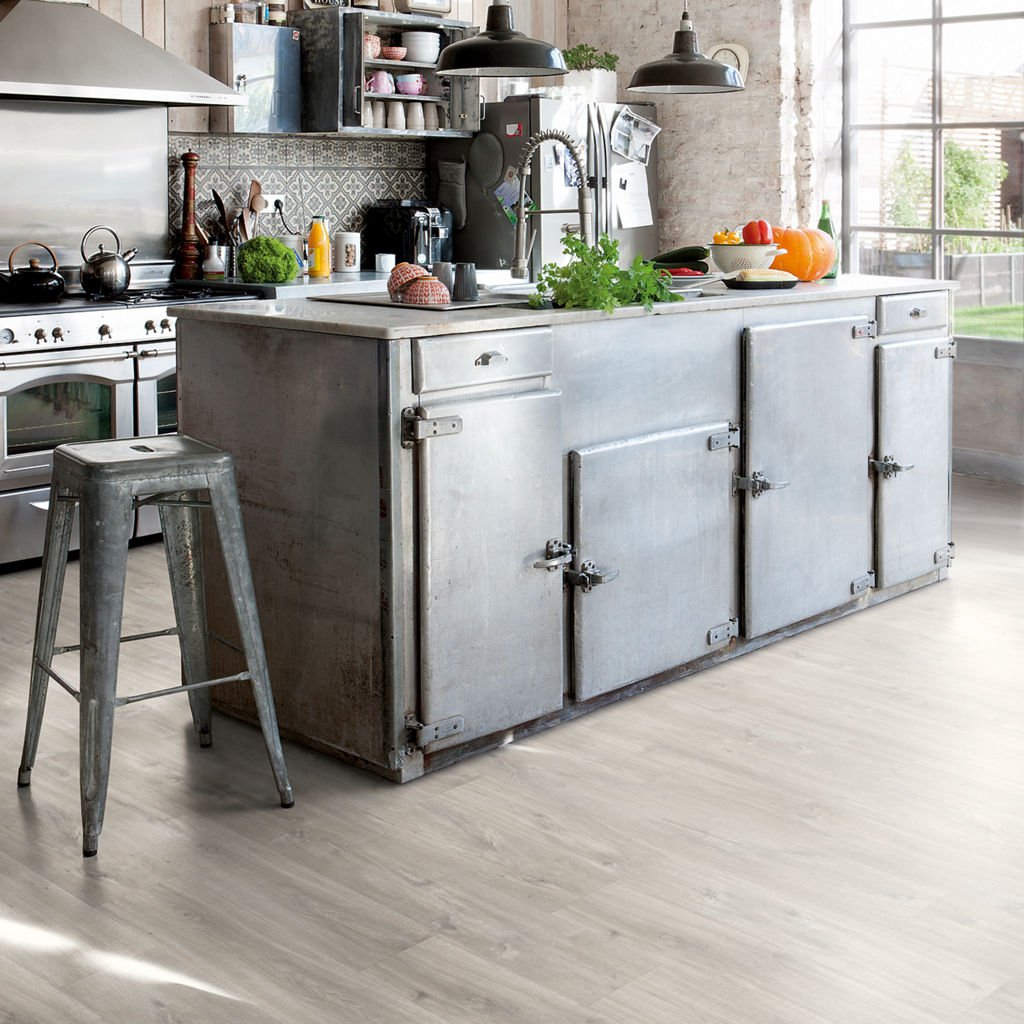 Quick-Step - Canyon grijze eik met zaagsneden - PVC Plak - PVC Plak - Afbeelding 2