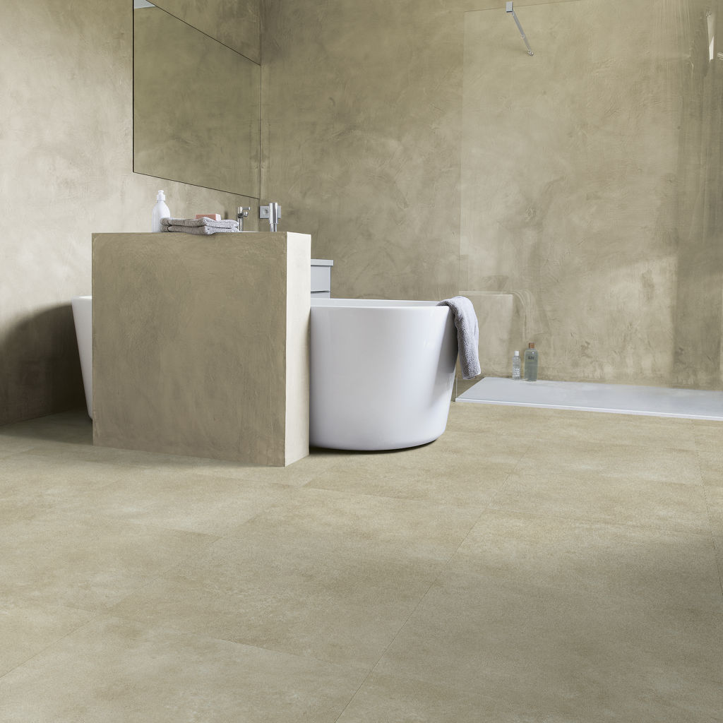 Quick-Step - Cement warm beige - PVC Plak - PVC Plak - Afbeelding 2